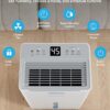 21 Pints Dehumidifier for Basement, 1500 Sq. Ft Dehumidifiers for Home with Drain Hose, Quiet Smart Humidity Control for Bedroom Bathroom with Auto Shut Off, 24H Timer