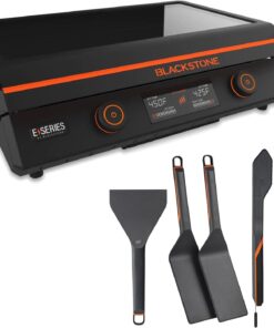 22 Inch Electric Griddle Nonstick with Lid, 8001 E-Series Tabletop Large Griddle By Blackstone with Blackstone Griddle Accessories For Indoor and Outdoor Use