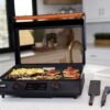 22 Inch Electric Griddle Nonstick with Lid, 8001 E-Series Tabletop Large Griddle By Blackstone with Blackstone Griddle Accessories For Indoor and Outdoor Use