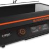 22 Inch Electric Griddle Nonstick with Lid, 8001 E-Series Tabletop Large Griddle By Blackstone with Blackstone Griddle Accessories For Indoor and Outdoor Use
