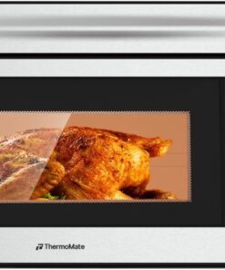 30" Over the Range Microwave Oven, ThermoMate 1.7 Cu. Ft. Capacity Microwave Over the Stove with One Touch, 1000 Cooking Watts, 300 CFM, 10 Power Levels, LED Lighting, Stainless Steel