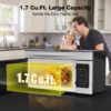 30" Over the Range Microwave Oven, ThermoMate 1.7 Cu. Ft. Capacity Microwave Over the Stove with One Touch, 1000 Cooking Watts, 300 CFM, 10 Power Levels, LED Lighting, Stainless Steel