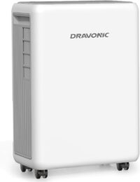 30 Pints Dehumidifier for Basement, 2000 Sq. Ft Dehumidifiers for Home with Drain Hose, Quiet Smart Humidity Control for Bedroom Bathroom with Auto Shut Off, 24H Timer