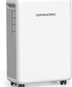 30 Pints Dehumidifier for Basement, 2000 Sq. Ft Dehumidifiers for Home with Drain Hose, Quiet Smart Humidity Control for Bedroom Bathroom with Auto Shut Off, 24H Timer