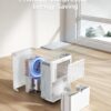 30 Pints Dehumidifier for Basement, 2000 Sq. Ft Dehumidifiers for Home with Drain Hose, Quiet Smart Humidity Control for Bedroom Bathroom with Auto Shut Off, 24H Timer