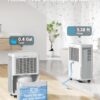 30 Pints Dehumidifier for Basement, 2000 Sq. Ft Dehumidifiers for Home with Drain Hose, Quiet Smart Humidity Control for Bedroom Bathroom with Auto Shut Off, 24H Timer