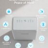 30 Pints Dehumidifier for Basement, 2000 Sq. Ft Dehumidifiers for Home with Drain Hose, Quiet Smart Humidity Control for Bedroom Bathroom with Auto Shut Off, 24H Timer
