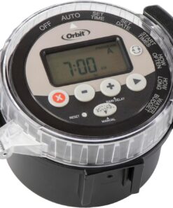 4-Pack Orbit 57865 Battery-Operated Sprinkler Timer, Black