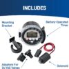 4-Pack Orbit 57865 Battery-Operated Sprinkler Timer, Black