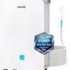 4500 Sq.Ft Energy Star Most Efficient 2025 Dehumidifier with Pump, AEOCKY Max 80 Pint/Day Smart Compressor Dehumidifier with Drain Hose, Intelligent Humidistat,for Basement,Bedroom,Home (White)