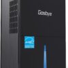 4500 Sq.Ft. 2025 Energy Star Dehumidifier for Basement & Large Rooms with Drain Hose, Max 115 Pints/Day | 45dB Quiet Compressor | 1.7 Gal Water Tank | Auto Shut-Off & Restart, Black