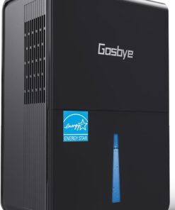 4500 Sq.Ft. 2025 Energy Star Dehumidifier for Basement & Large Rooms with Drain Hose, Max 115 Pints/Day | 45dB Quiet Compressor | 1.7 Gal Water Tank | Auto Shut-Off & Restart, Black