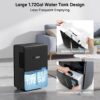 4500 Sq.Ft. 2025 Energy Star Dehumidifier for Basement & Large Rooms with Drain Hose, Max 115 Pints/Day | 45dB Quiet Compressor | 1.7 Gal Water Tank | Auto Shut-Off & Restart, Black