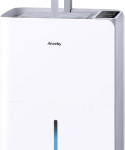 50 Pint/Day Dehumidifier, AEOCKY #1 Dehumidifier Brand Verified by Stackline, 3500 Sq.Ft for Basement, Home, Bedroom, Bathroom, with Drain Hose, Intelligent Humidistat, Quiet