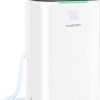 5000 Sq.Ft Dehumidifiers for Home, 52 Pints Compressor Dehumidifier for Basement with Drain Hose, Smart Humidity Control, Auto Defrost, Auto Restart, 24H Timer, for Bedroom, Large Rooms