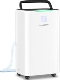 5000 Sq.Ft Dehumidifiers for Home, 52 Pints Compressor Dehumidifier for Basement with Drain Hose, Smart Humidity Control, Auto Defrost, Auto Restart, 24H Timer, for Bedroom, Large Rooms