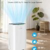 5000 Sq.Ft Dehumidifiers for Home, 52 Pints Compressor Dehumidifier for Basement with Drain Hose, Smart Humidity Control, Auto Defrost, Auto Restart, 24H Timer, for Bedroom, Large Rooms