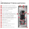 ABB ReliaHome P-Series 200 -Amp 8 -Spaces 16 -Circuit Outdoor Main Breaker Plug-On Neutral Load Center