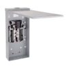 ABB ReliaHome P-Series 200 -Amp 8 -Spaces 16 -Circuit Outdoor Main Breaker Plug-On Neutral Load Center