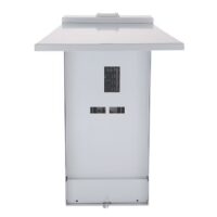 ABB ReliaHome P-Series 200 -Amp 8 -Spaces 16 -Circuit Outdoor Main Breaker Plug-On Neutral Load Center