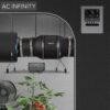 AC Infinity CLOUDLINE PRO T12, Quiet 12” Inline Duct Fan with Temperature Humidity VPD Controller, WiFi Integrated App Control - Ventilation Exhaust Fan for Heating Cooling, Grow Tents, Hydroponics