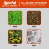 Agri-Fab 45-0530-131, 85 lb. Tow Broadcast Spreader,Black/Orange