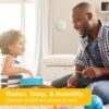 Airthings 2950 Wave Radon - Smart Radon Detector with Humidity & Temperature Sensor – Easy-to-Use – Accurate – No Lab Fees – Battery Operated - Free App Airthings 2950 Wave Radon - Smart Radon Detector with Humidity & Temperature Sensor – Easy-to-Use – Accurate – No Lab Fees – Battery Operated - Free App