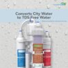 Aquatic Life RO Buddie 4-Stage Reverse Osmosis Deionization Water Filter System RO/DI Filtration Units for Aquarium, 50 GPD Aquatic Life RO Buddie 4-Stage Reverse Osmosis Deionization Water Filter System RO/DI Filtration Units for Aquarium, 50 GPD