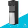 Avalon A4BLWTRCLR Bottom Loading Water Cooler Water Dispenser - 3 Temperature Settings - Hot, Cold & Room Water, Durable Stainless Steel Cabinet, Bottom Loading - UL/Energy Star Approved Avalon A4BLWTRCLR Bottom Loading Water Cooler Water Dispenser - 3 Temperature Settings - Hot, Cold & Room Water, Durable Stainless Steel Cabinet, Bottom Loading - UL/Energy Star Approved