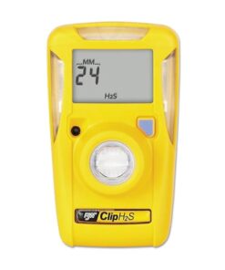 BW Technologies/Honeywell Analytics BWC2-H BW Clip Single-Gas Detector, Hydrogen Sulfide (H2S), Yellow