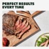 CHEF iQ Sense | Smart Wireless Meat Thermometer | 2 Ultra-Thin Probes | WiFi Unlimited Range | 1000°F Heat Safe | 5 Sensors | BBQ, Grill, Oven, Smoker, Air Fryer | Gen3