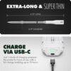 CHEF iQ Sense | Smart Wireless Meat Thermometer | Ultra-Thin Probe | WiFi Unlimited Range | 1000°F Heat Safe | 5 Sensors | BBQ, Grill, Oven, Smoker, Air Fryer | Gen3 | White CHEF iQ Sense | Smart Wireless Meat Thermometer | Ultra-Thin Probe | WiFi Unlimited Range | 1000°F Heat Safe | 5 Sensors | BBQ, Grill, Oven, Smoker, Air Fryer | Gen3 | White