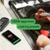 CHEF iQ Sense Smart Wireless Meat Thermometer with 3 Ultra-Thin Probes, Unlimited Range Bluetooth Meat Thermometer, Digital Food Thermometer for Remote Monitoring of BBQ Grill, Oven CHEF iQ Sense Smart Wireless Meat Thermometer with 3 Ultra-Thin Probes, Unlimited Range Bluetooth Meat Thermometer, Digital Food Thermometer for Remote Monitoring of BBQ Grill, Oven