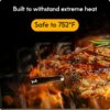 CHEF iQ Sense Smart Wireless Meat Thermometer with Ultra-Thin Probe, Unlimited Range Bluetooth Meat Thermometer, Digital Food Thermometer for Remote Monitoring of BBQ Grill, Oven, Smoker, Air Fryer CHEF iQ Sense Smart Wireless Meat Thermometer with Ultra-Thin Probe, Unlimited Range Bluetooth Meat Thermometer, Digital Food Thermometer for Remote Monitoring of BBQ Grill, Oven, Smoker, Air Fryer