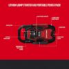 CRAFTSMAN CMXCESM264 1500 -Amp 12 -Volt Portable Car Battery Jump Starter with Digital Display