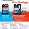 Castrol TranSynd 668 Full-Synthetic Automatic Transmission Fluid, 5 Gallon Pail