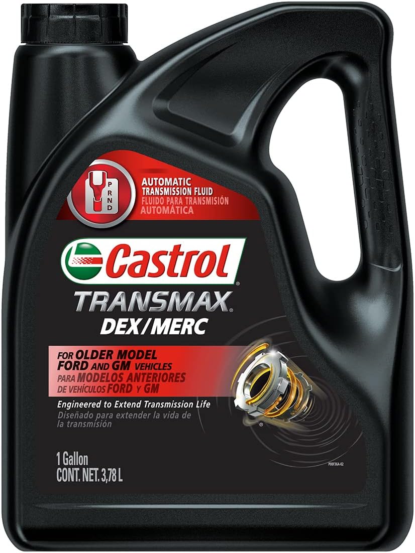 Castrol Transmax DEX MERC Automatic Transmission Fluid, 1 Gallon Castrol Transmax DEX/MERC Automatic Transmission Fluid, 1 Gallon