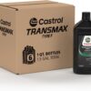 Castrol Transmax Type F Automatic Transmission Fluid, 1 Quart, Pack of 6