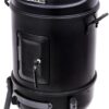Char-Broil Bullet Charcoal Smoker 16" - 18202075,Black