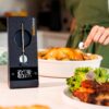 ChefsTemp ProTemp 2 Plus Needle Probe Wireless Meat Thermometer with Temperature Controller Unlimited Range Bluetooth & WiFi Enabled Smart Cooking Smoker Grilling BBQ Oven Kitchen (Stand + 1 Probe)