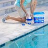 Clorox Pool&Spa XTRABLUE 3” Chlorinating Tablets, Individually Wrapped, Kills Bacteria & Stops Algae (35 LB)