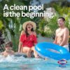 Clorox Pool&Spa XTRABLUE 3” Chlorinating Tablets, Individually Wrapped, Kills Bacteria & Stops Algae (35 LB)