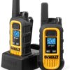 DEWALT DXFRS Walkie Talkie 2 Way Radio, 1 Watt