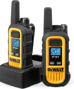DEWALT DXFRS Walkie Talkie 2 Way Radio, 1 Watt