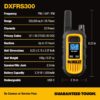 DEWALT DXFRS Walkie Talkie 2 Way Radio, 1 Watt