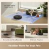 DREAME L40 Ultra Gen 2 Robot Vacuum and Mop with 25,000Pa Suction, Extendable Side Brush and Mop, All-in-One Self-Emptying & Cleaning Dock, Voice & App Control, Black