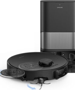 DREAME L40s Ultra Robot Vacuum and Mop, Auto-Empty, Mop Self-Cleaning, 1,9000Pa Suction, 100% Detangling DuoBrush, Extending Mops and Side Brush, 40mm Obstacle Clearing, App & Voice Control (Black)
