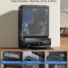 ECOVACS DEEBOT T90 PRO OMNI Robot Vacuum and Mop, 30,000Pa Suction, Instant Self-Cleaning OZMO Roller Mop, TruEdge Deep Edge Cleaning, ZeroTangle, Hot Water Wash & 145°F Air Dry, AI Obstacle Avoidance