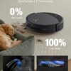 ECOVACS DEEBOT T90 PRO OMNI Robot Vacuum and Mop, 30,000Pa Suction, Instant Self-Cleaning OZMO Roller Mop, TruEdge Deep Edge Cleaning, ZeroTangle, Hot Water Wash & 145°F Air Dry, AI Obstacle Avoidance