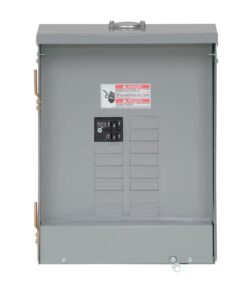 Eaton Type BR 100 -Amp 12 -Spaces 24 -Circuit Outdoor Main Breaker Plug-On Neutral Load Center (Value Pack)